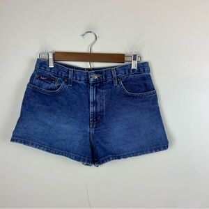 Y2K Streetwear LEI Vintage‎ 90s Blue Denim Jean Shorts Size 11 Juniors